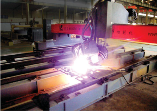 CNC Unlimited Rotary Plasma Bevel Cutting Machine