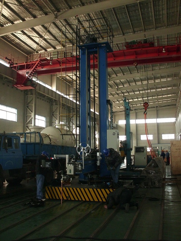 Cement Can Welding Column and Boom