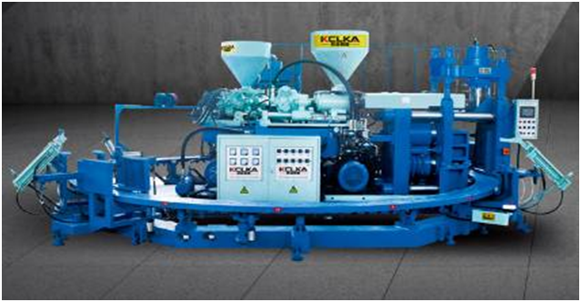 Two Color PVC Rainboot Injection Molding Machine