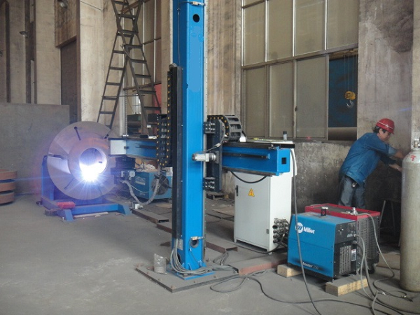 Automatic Welding Column and Boom For Medium