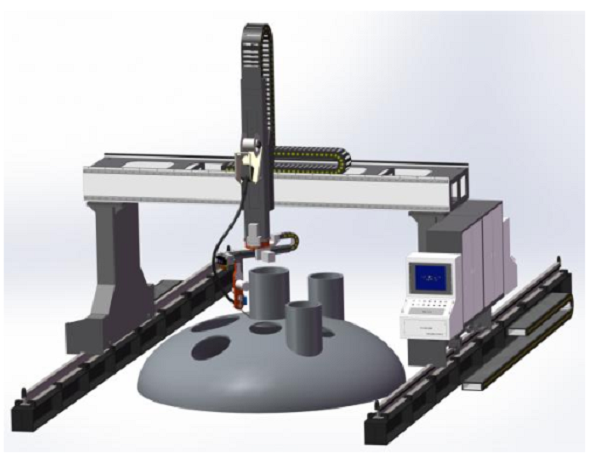 Gantry Welding Robot of Intersecting Line