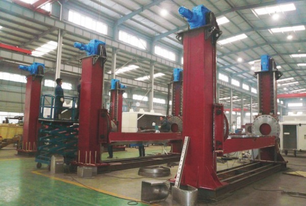 Welding Positioner with Lifting and Rotating Function